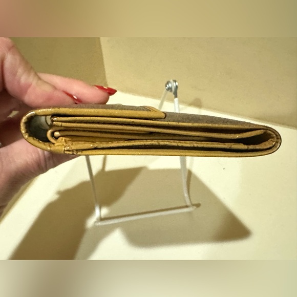 Celine Wallet Bifold Mcadam Brown PVC Leather - Picture 3 of 12